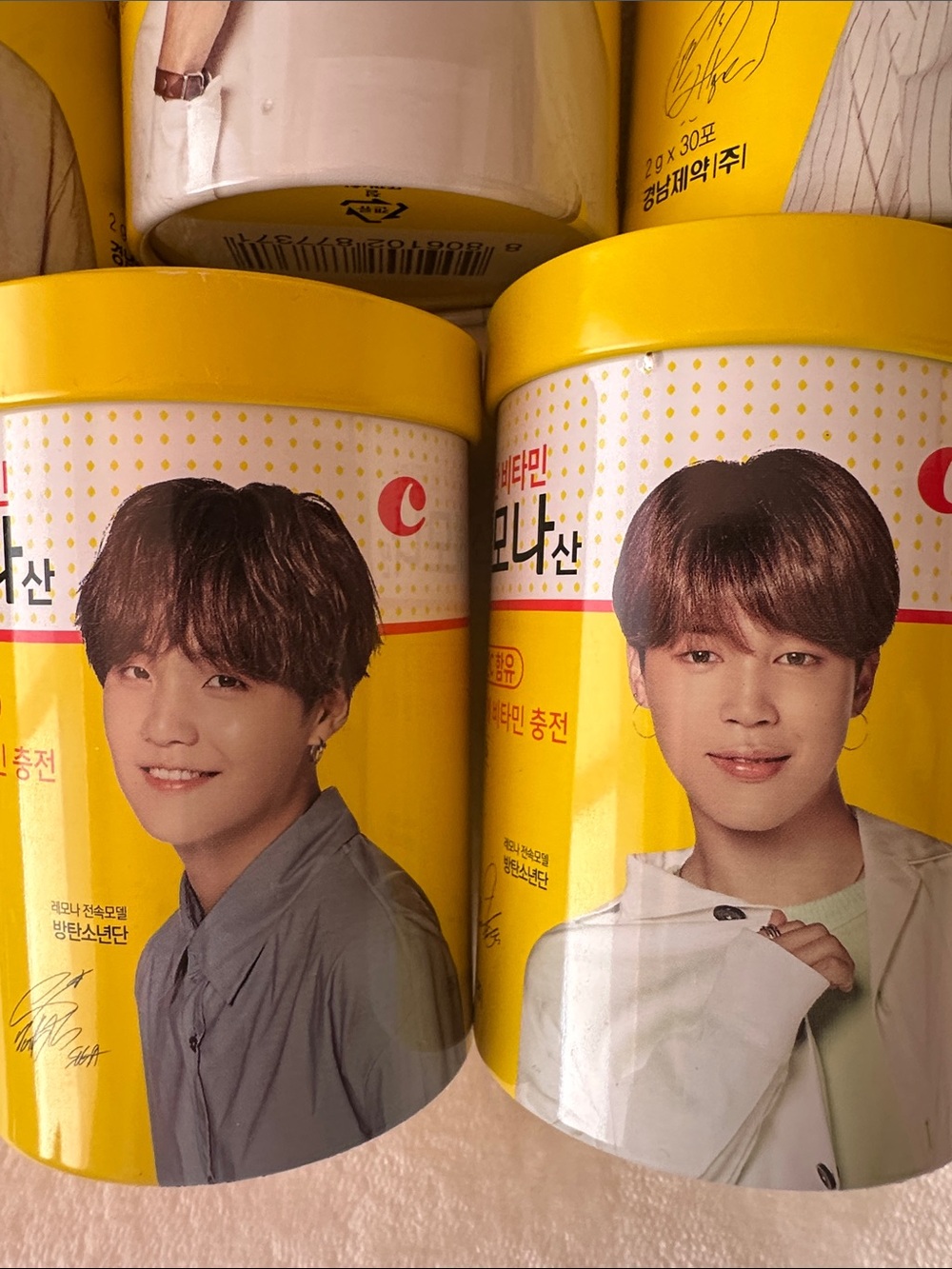 BTS Lemona Tins | Jin | Taehyung | J-Hope | Suga | Jimin - Picture 4 of 4